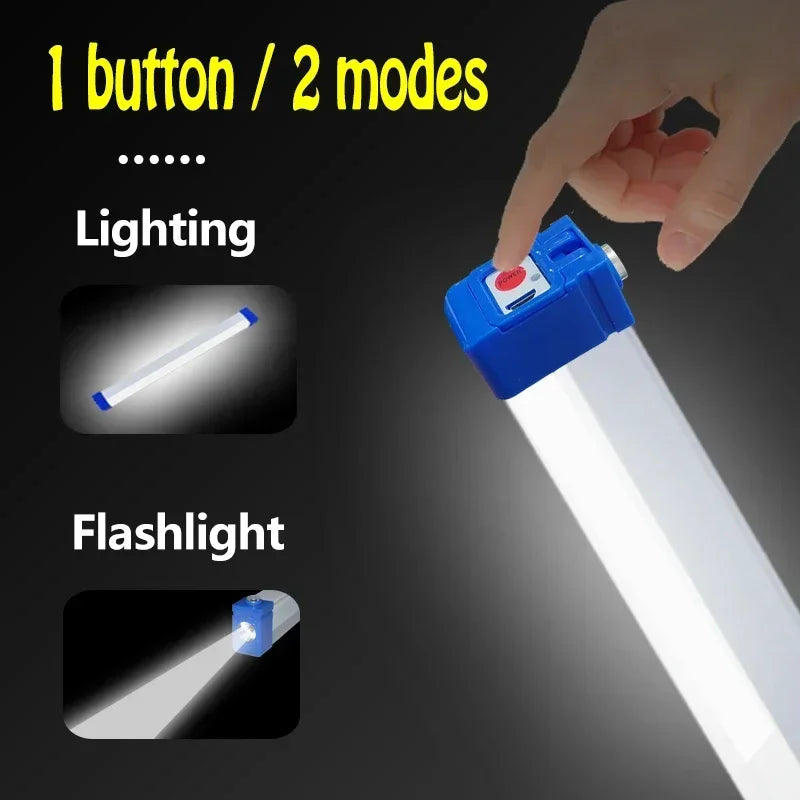 LumaBeam | 2-in-1 LED Röhre | Magnetisch & Wiederaufladbar | Flexibel & Kompakt