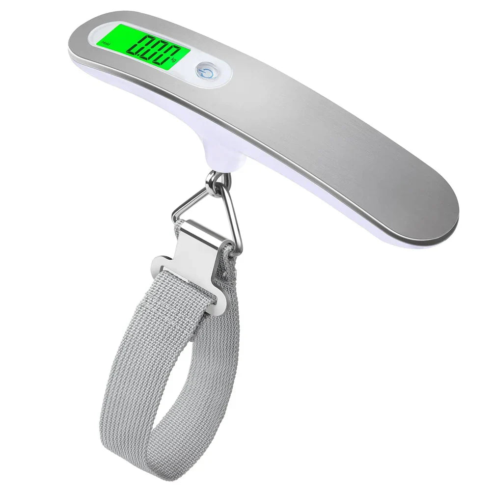 Bagivo WeightCheck | Digitale Kofferwaage | Präzise & Kompakt | Bis 50 kg mit LCD-Anzeige