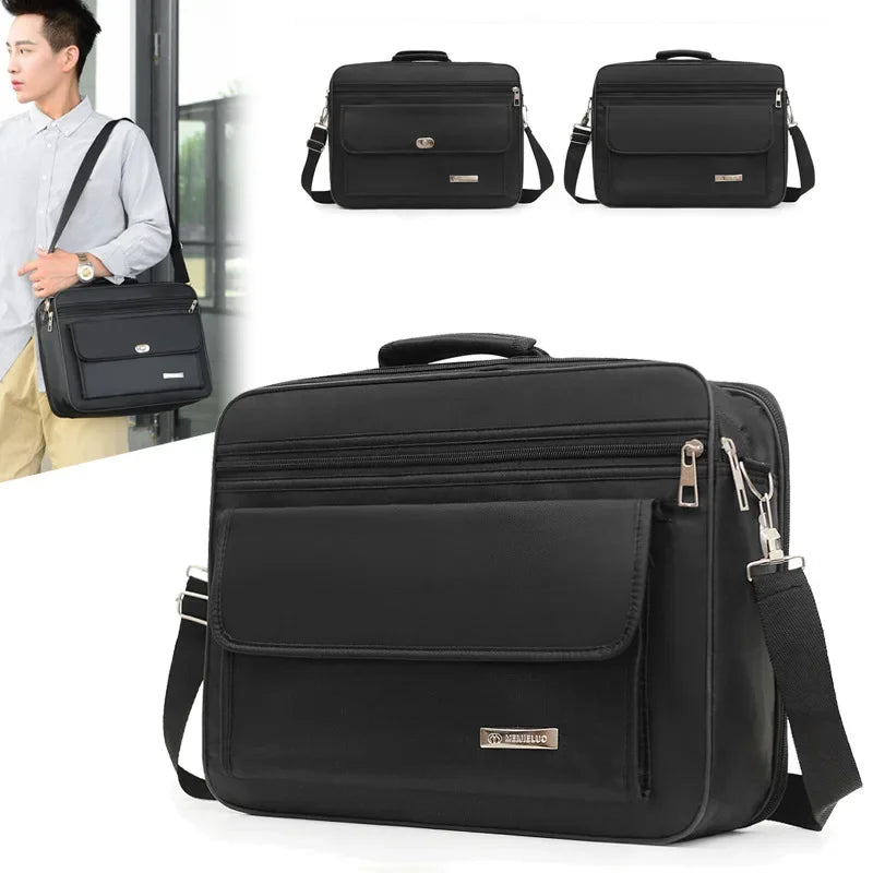 ProCarry Max | Business Aktentasche für Laptop & Dokumente | Wasserabweisend & Ergonomisch | Für Reisen & Büro