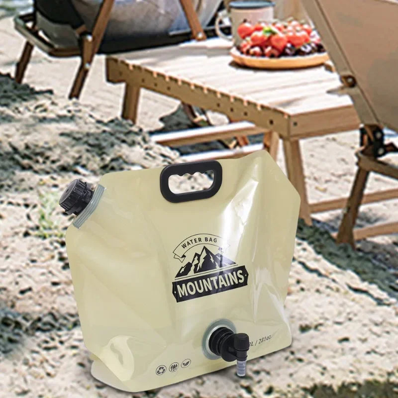 HydroPackx Wassertragetasche | Faltbar, Kompakt & Mit Ausgießer | Ideal für Outdoor-Aktivitäten
