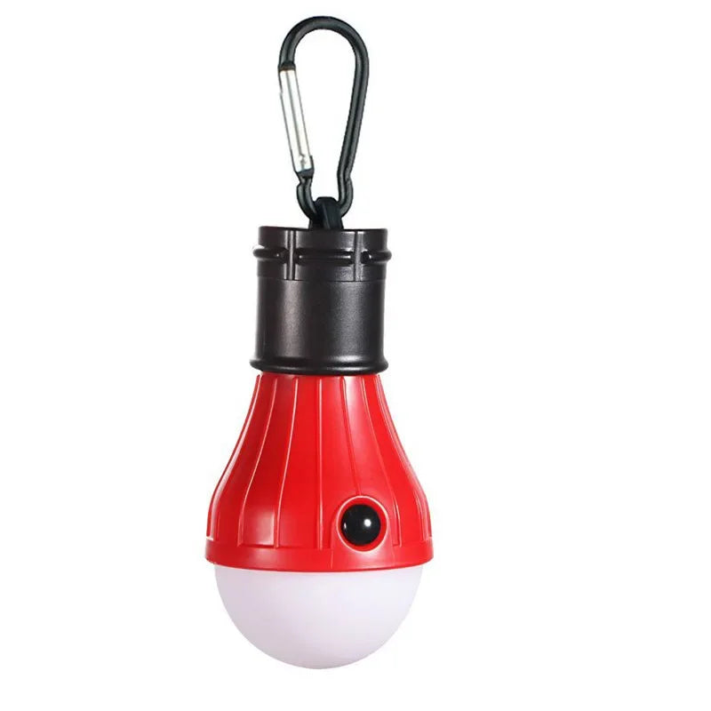 LumaTrail Outdoor Lampe | 3 Leuchtmodi | Kompakt & Stabil | Karabinerbefestigung