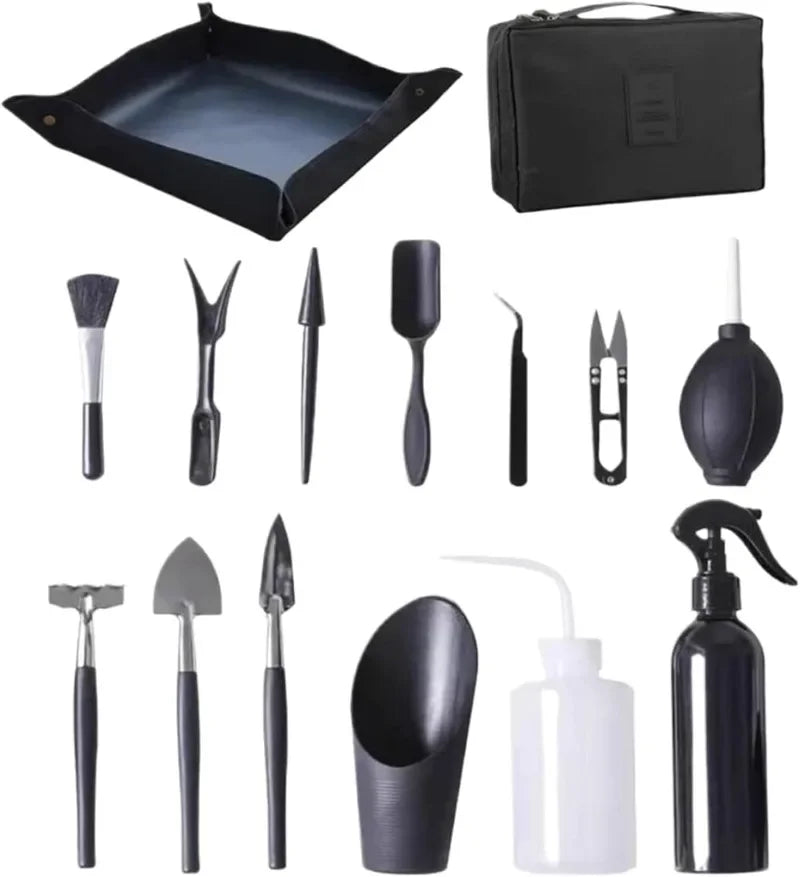 PlantCare Pro | Mini-Gartenwerkzeug Set | Für Sukkulenten & Bonsai