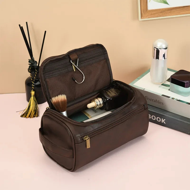 NomadGear TravelBag | Vintage-Look | Wasserabweisend | 25x15x12 cm