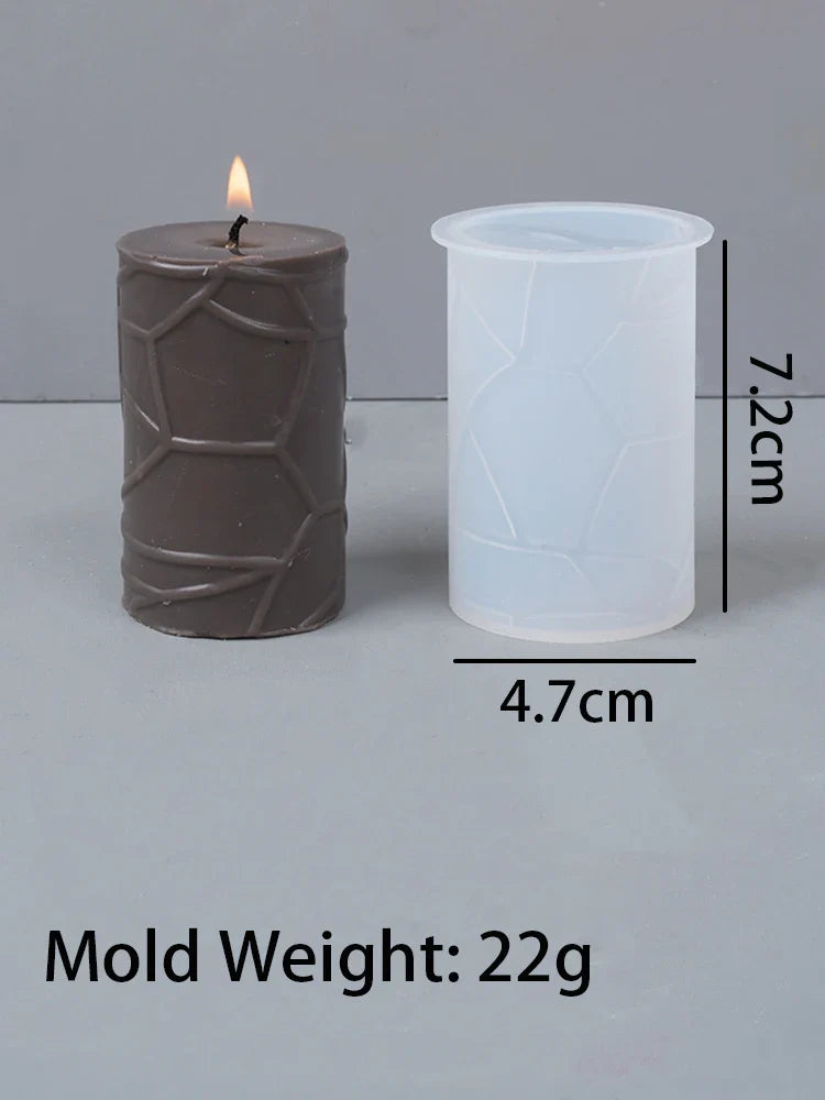 Creativa 3D Silikonform Set | Geometrische Gießformen | Für Kerzen & Seifen | Flexibel & Wiederverwendbar