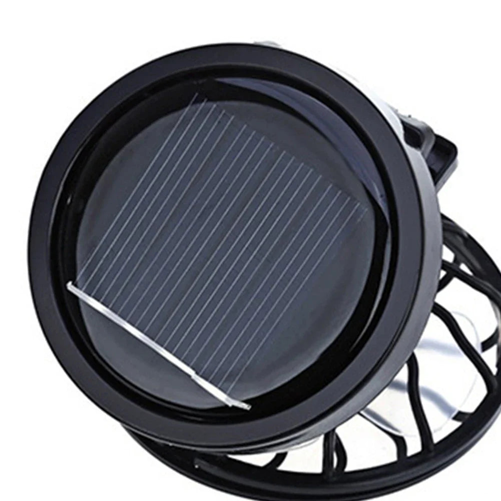 SunBreeze ClipFan | Solarbetriebener Lüfter | Kompakt & Tragbar | Für Outdoor-Aktivitäten
