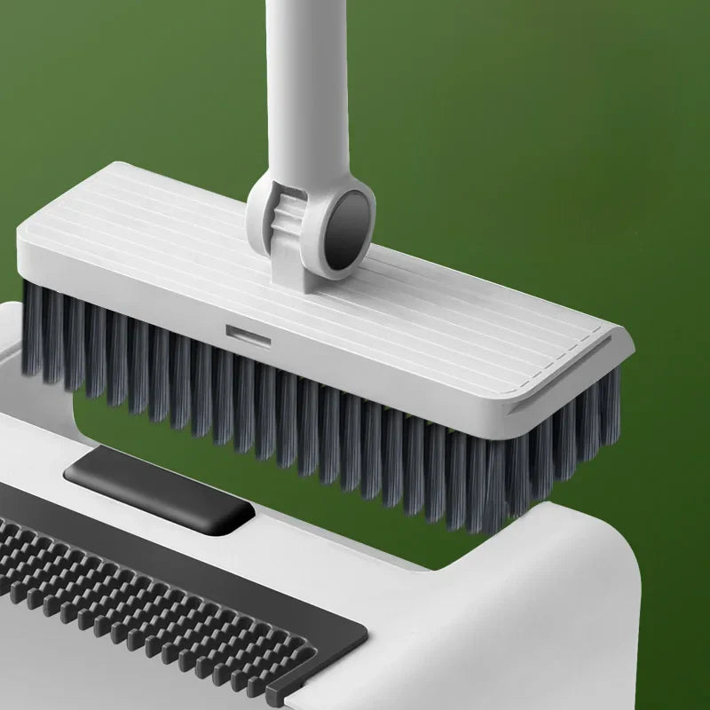 FlexiSweep | 3-in-1 Kehrset | Ergonomisch & Anti-Haar | Platzsparend & Effizient