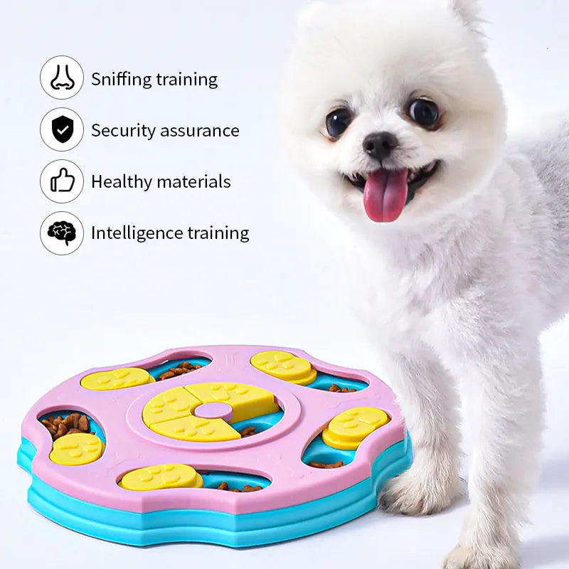PetPuzzle Pro | Interaktiver Futternapf für Hunde & Katzen | Anti-Schling-Funktion | IQ-Spiel & Beschäftigung | Leicht zu reinigen