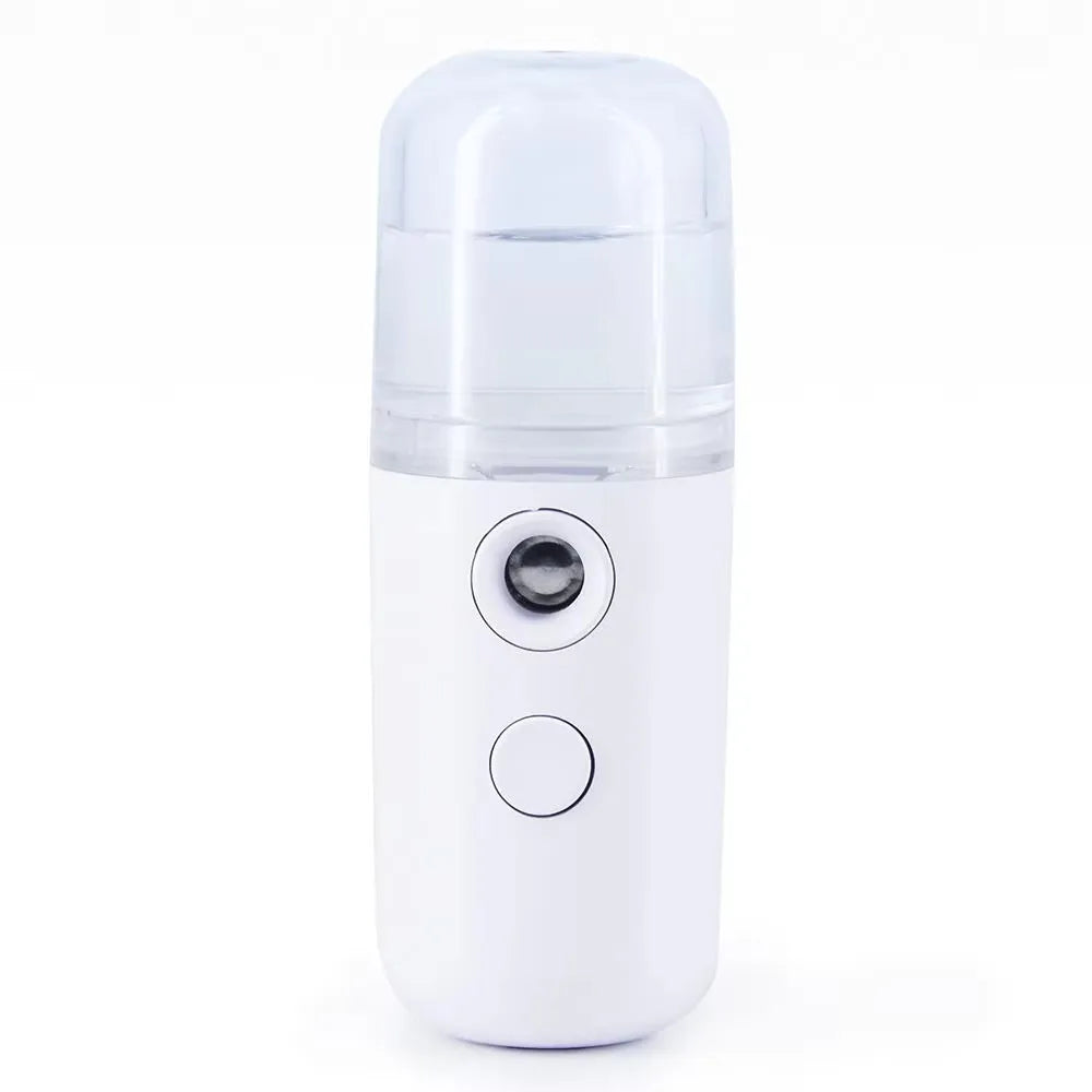 Mistiva Gesichtsdampfer | Nano-Nebel & USB | Kabellos | 30 ml Tank