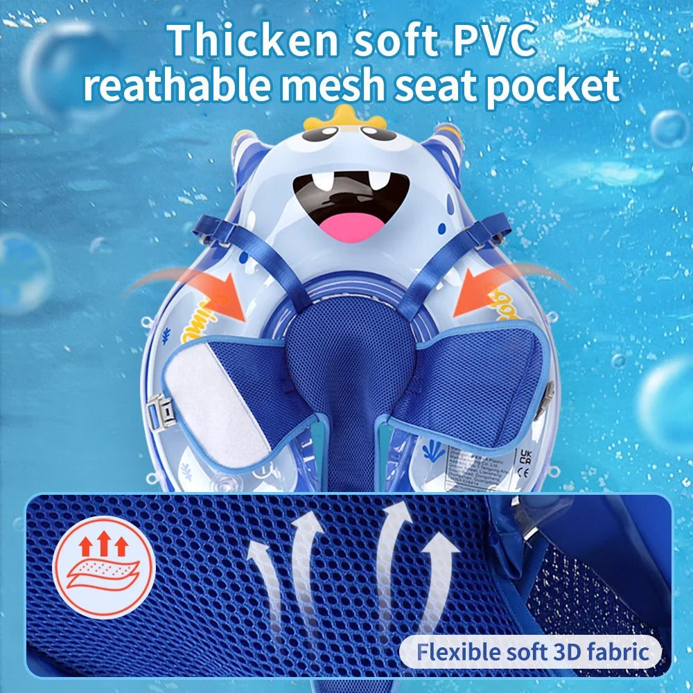 Swimilo Babyschwimmring | Sicher & Aufblasbar | Für 6–36 Monate | Für Pool & Badewanne