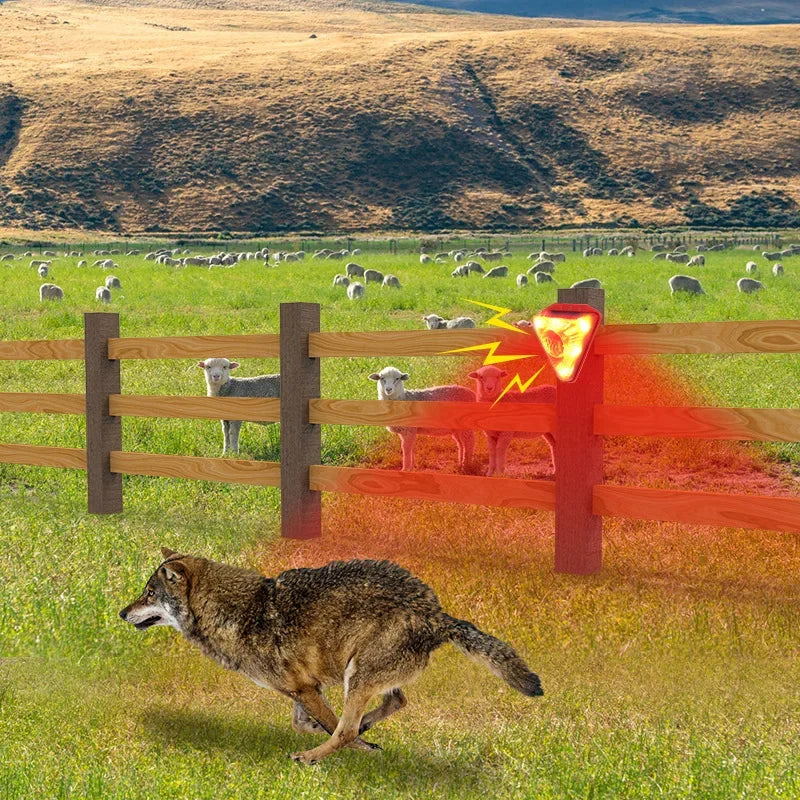 SafeGuard Solar Alarmleuchte | Hundegebell & Solarenergie