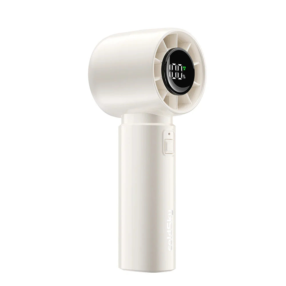 BreezeMax | Mini Handventilator | 5-Stufen Turbo | Ultraleicht & Kompakt