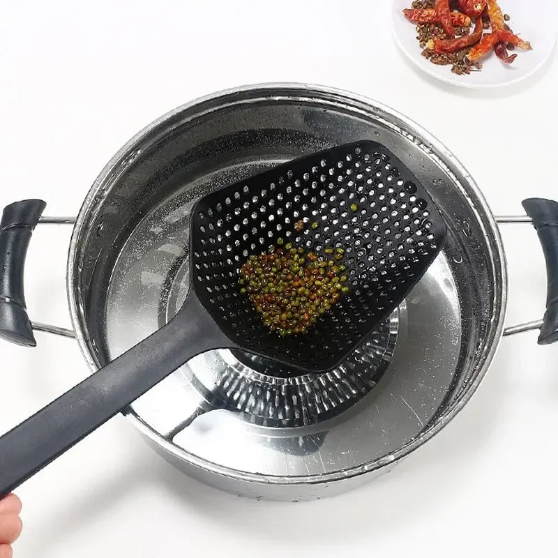 SiftMate MultiScoop | Schöpfkelle mit Sieb | Hitzebeständig & BPA-frei | Für Kochen, Abgießen & Frittieren