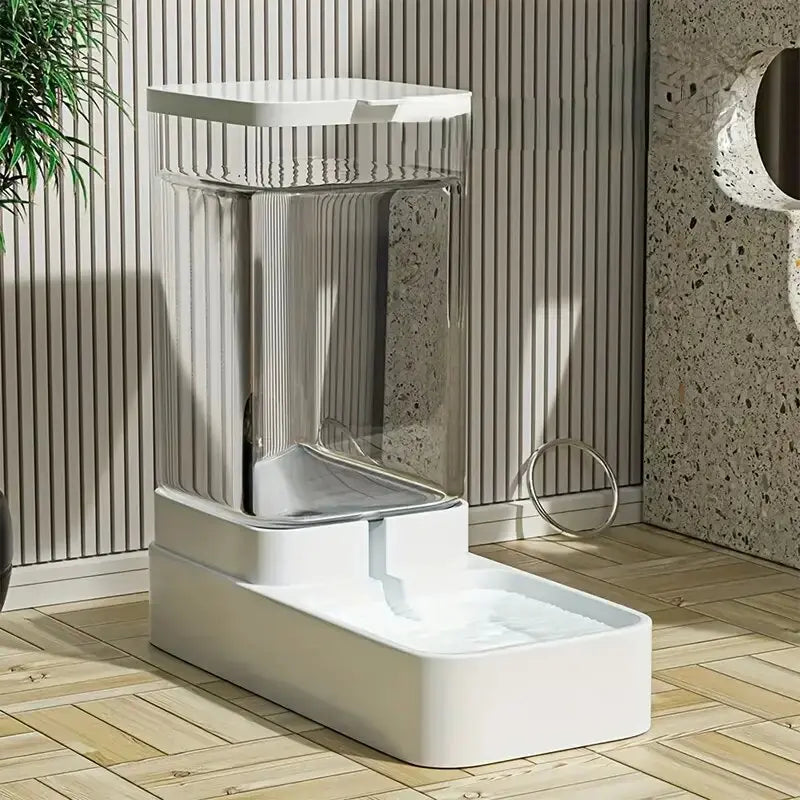 PetFlow Plus | Futter- und Wasserspender | Automatisch & Stromfrei | BPA-frei