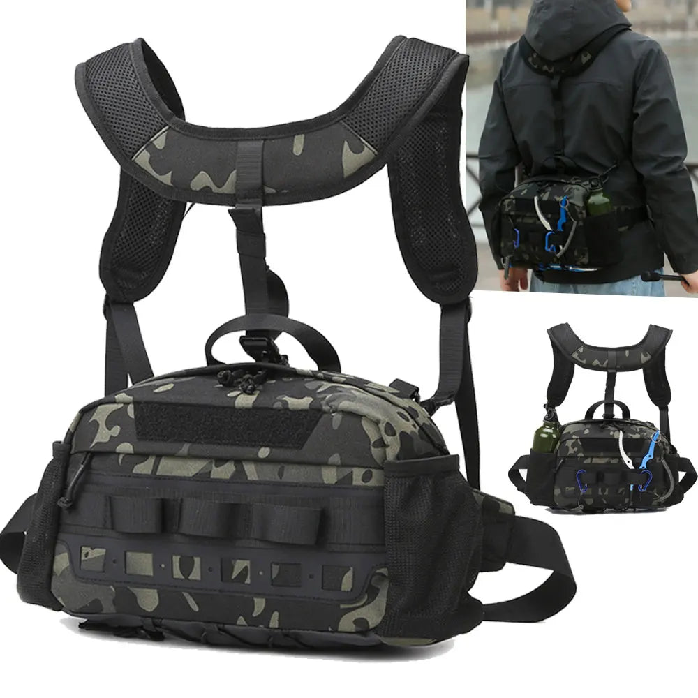 TactiGear | Vielseitige MOLLE-Tasche | Expandierbar & Komfortabel | Für Outdoor, Reisen & Einsatz