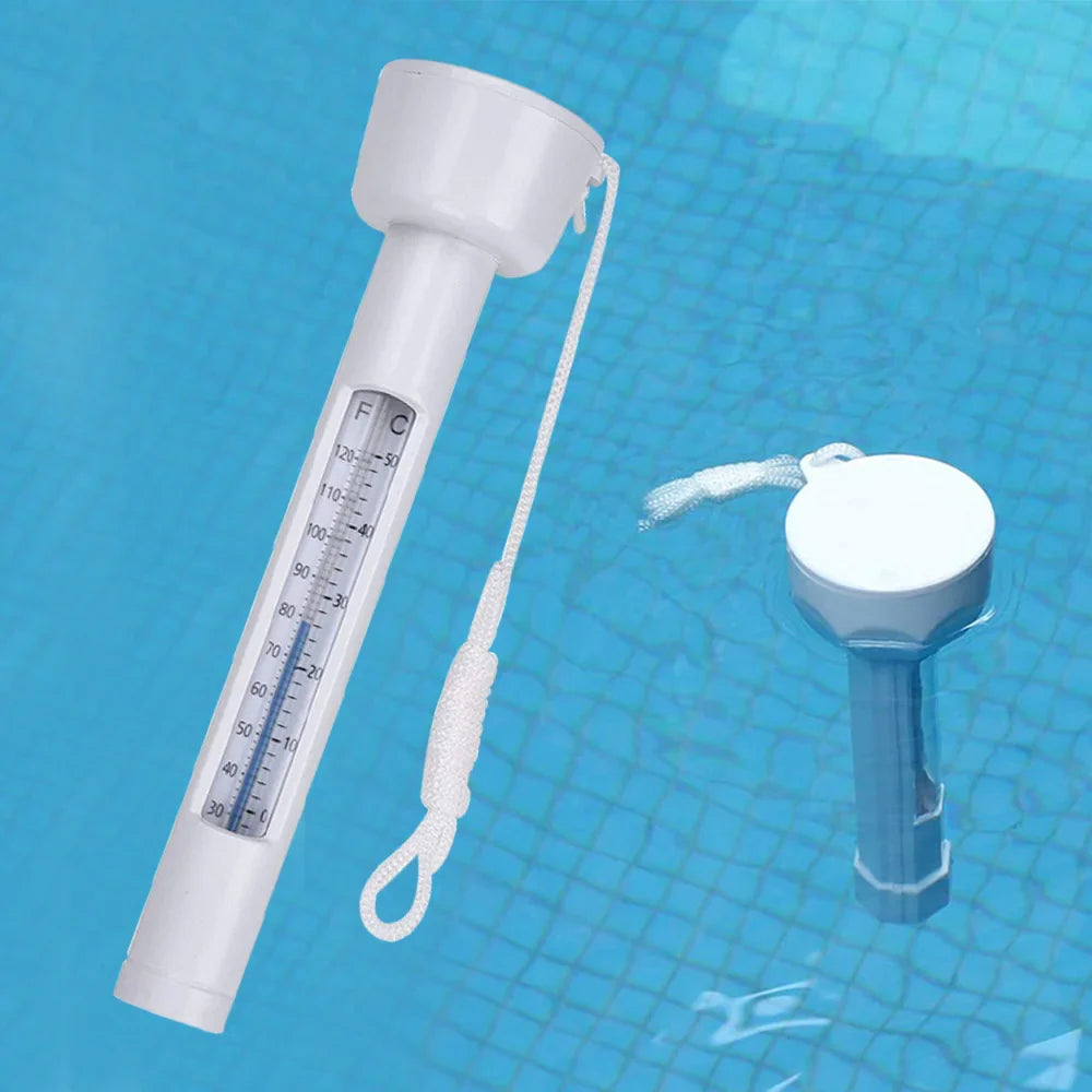 Aquarino Poolthermometer | Schwimmend & Wasserdicht | Großer Messbereich | Für Pool & Spa