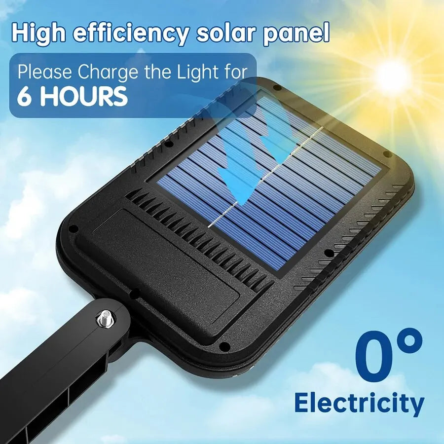 SolarFlux Pro Solarstrahler | 100 LEDs | Intelligente Bewegungserkennung