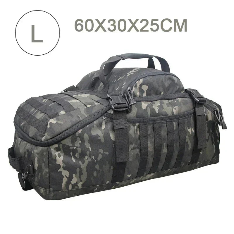 Roventrek | Outdoor Dufflebag 3-in-1 | Wasserdicht & Molle-kompatibel | 40–80L Volumen