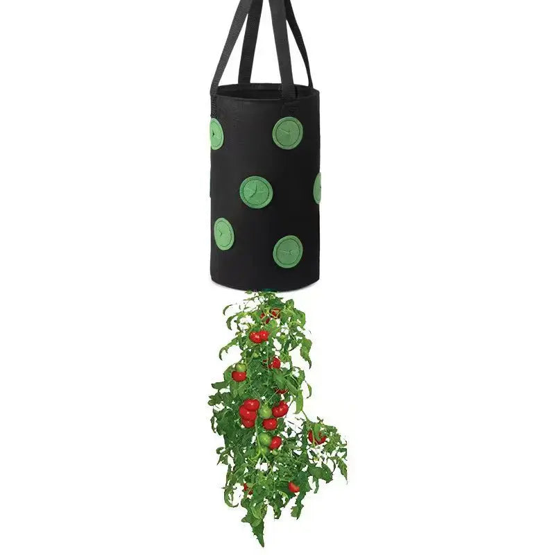 PlantEase | Hängender Pflanzsack mit 13 Taschen | Atmungsaktiv & Wiederverwendbar | Für Gemüse, Kräuter & Blumen