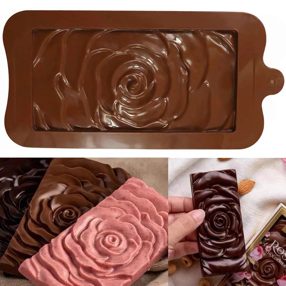 Delivara 3D Schokoladenform | Orientalisches Design | Flexibles Silikon | Für Pralinen & Deko