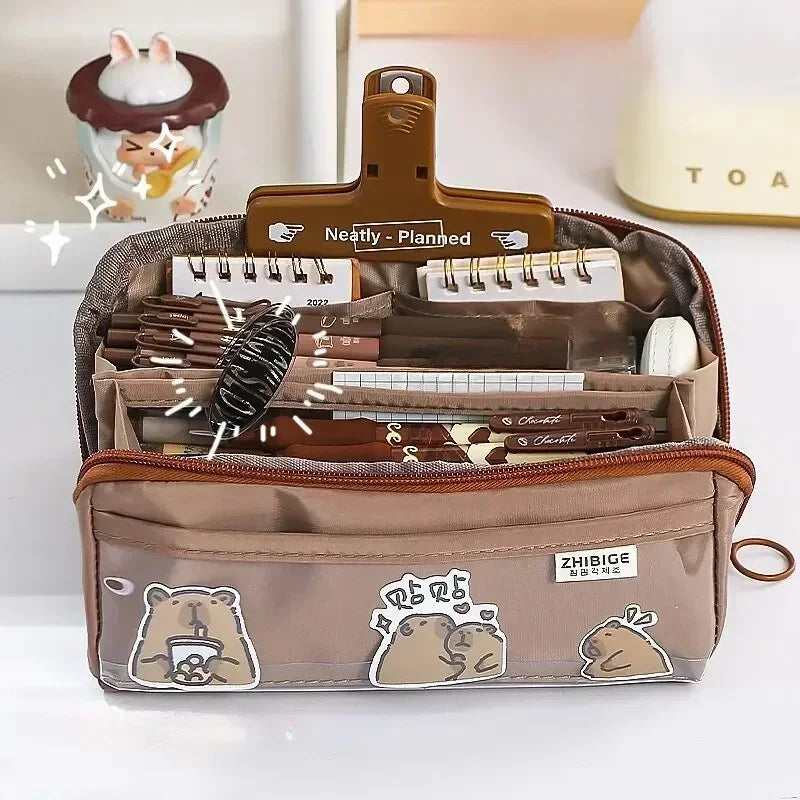 PlayPouch | 10-Fach Organizer | Transparentes Frontfach | Stylisch