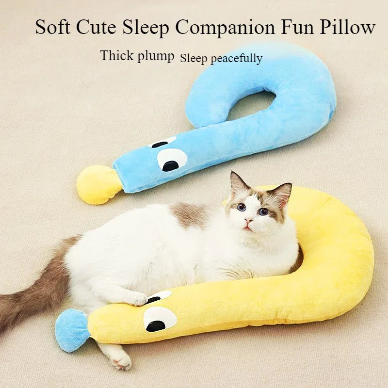 CuddleNest | Haustierkissen | Ergonomisch, Weich, Vielseitig | Katzen & kleine Hunde