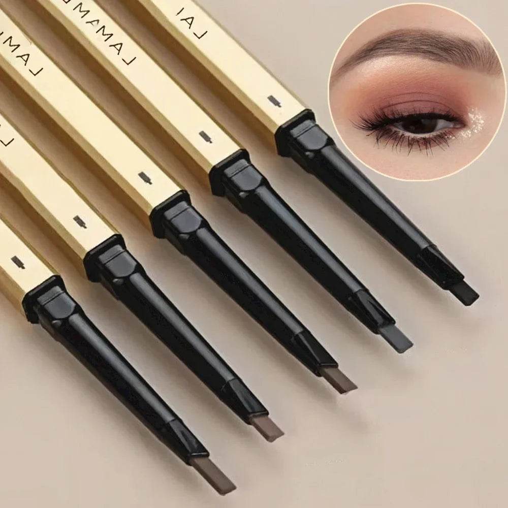 BrowPerfect DuoShape Augenbrauenstift | 2-in-1 mit Dreiecksspitze & Bürste | Präzise & Wasserfest