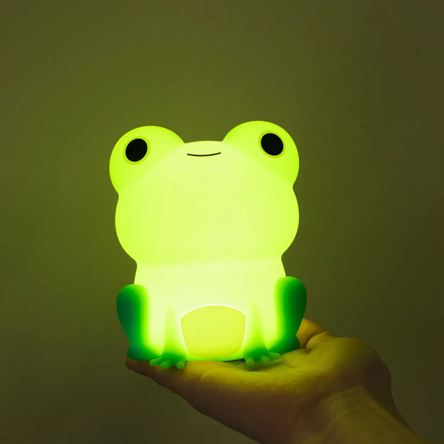 Froggle Nachtlicht | Touchsteuerung & Timer | BPA-frei & Multifunktional