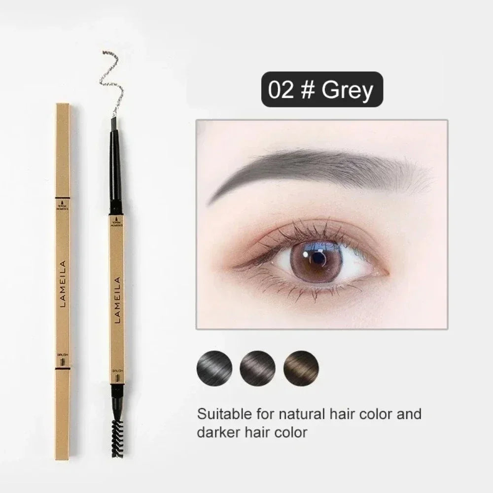 BrowPerfect DuoShape Augenbrauenstift | 2-in-1 mit Dreiecksspitze & Bürste | Präzise & Wasserfest
