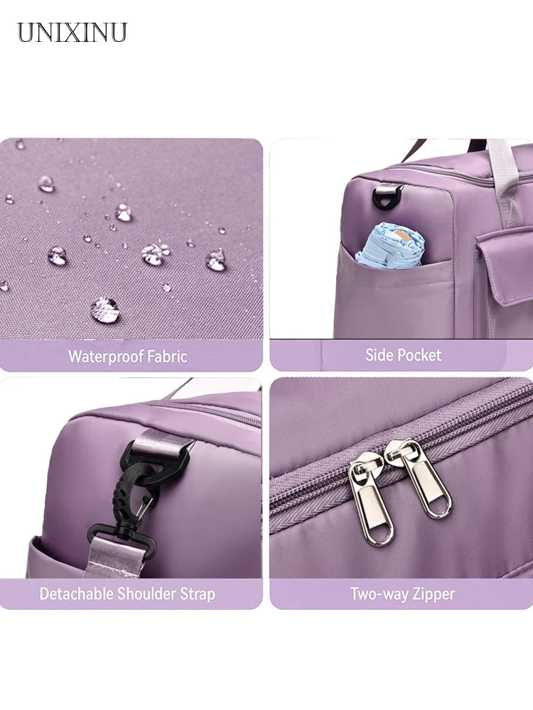 LumaFit Reisetasche Damen | Flugtauglich & Vielseitig | 35L Kapazität | Wasserabweisend & Praktisches Design