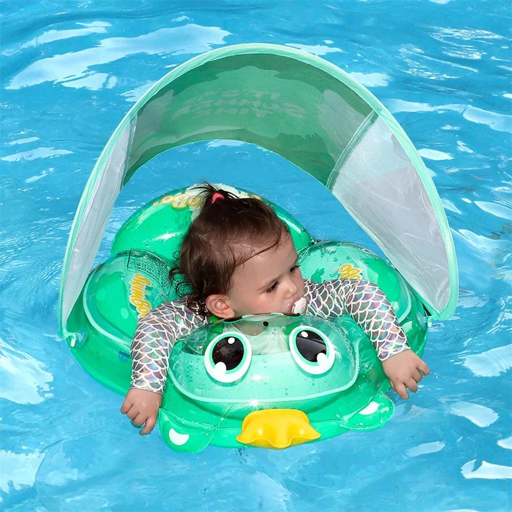 Swimilo Babyschwimmring | Sicher & Aufblasbar | Für 6–36 Monate | Für Pool & Badewanne