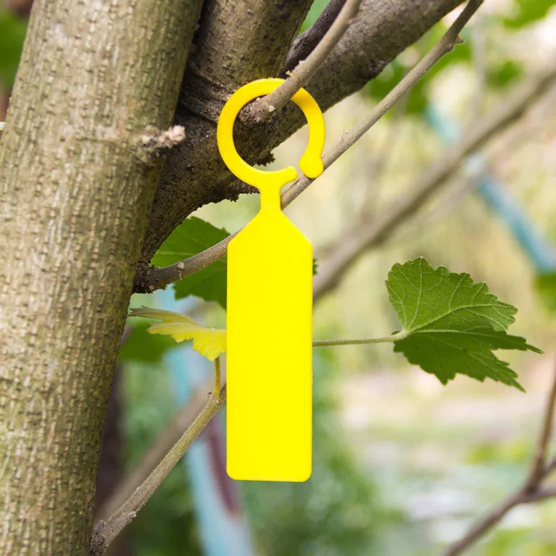 EcoPlant Pflanzenetiketten | 50 Stück | Wiederverwendbar | Wetterfest | Bunte Farben