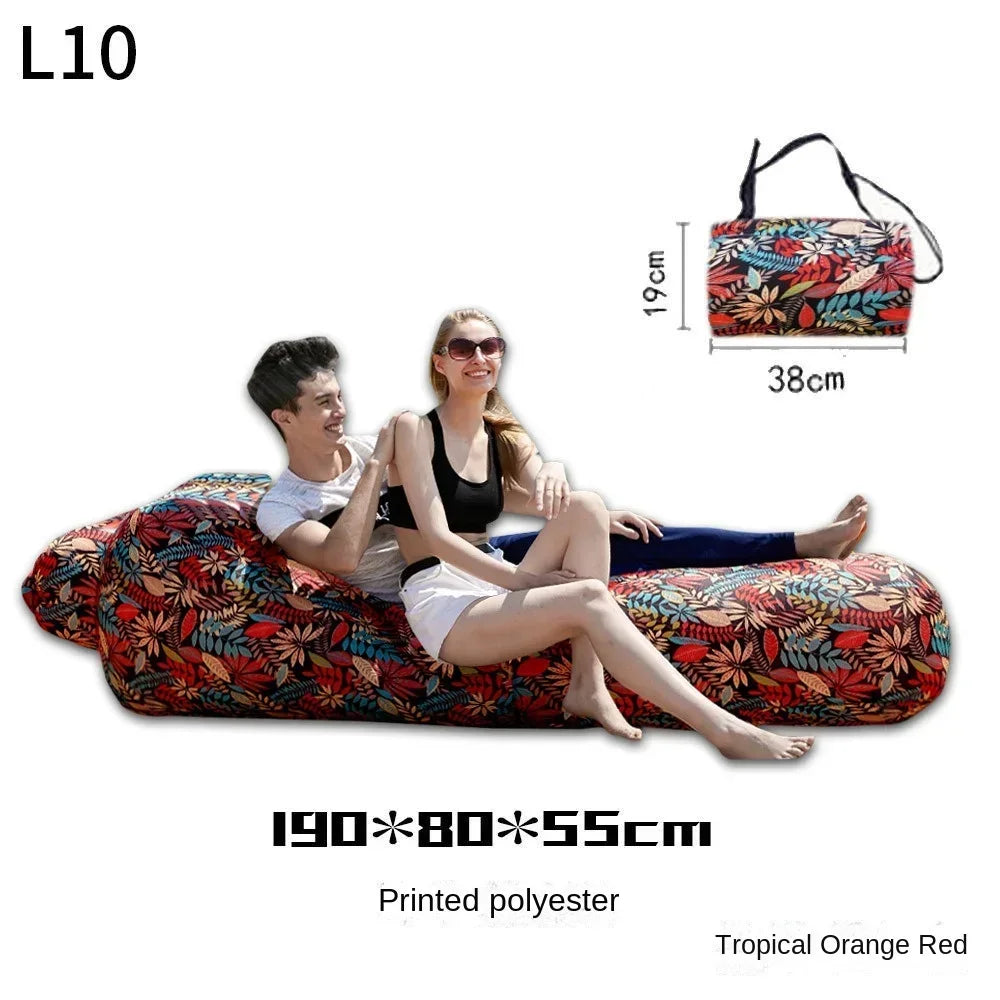 LuftOase | Aufblasbare Couch-Liege | Outdoor & Strand | Ultraleicht & Tragbar