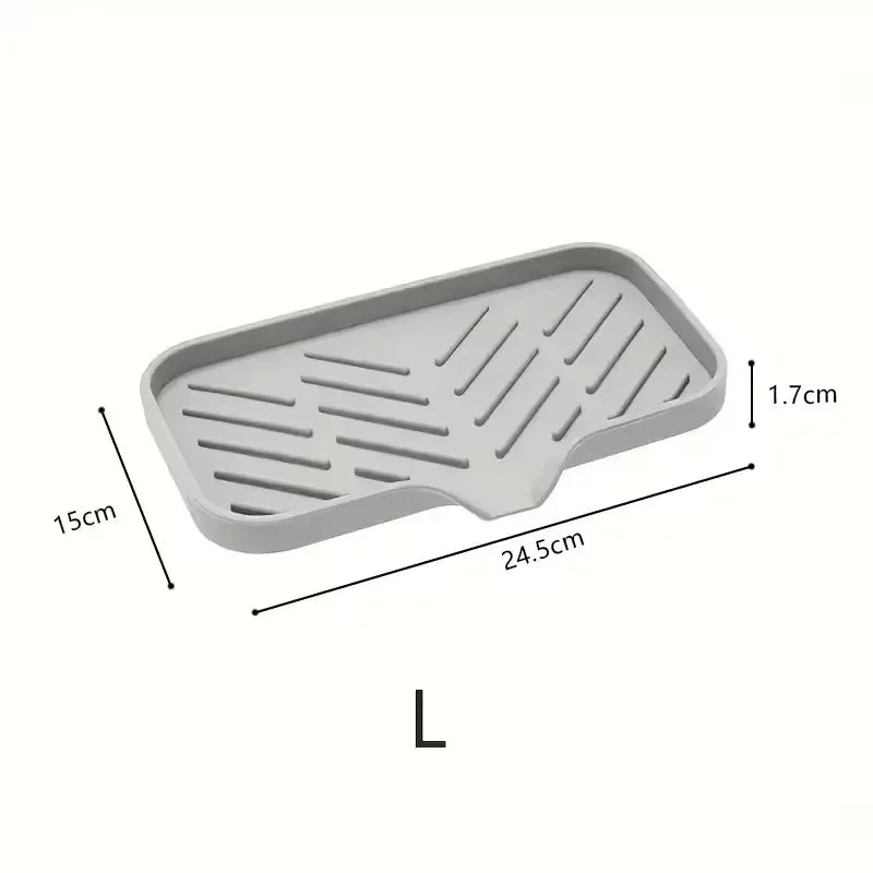 Silinova Spülmatte | Silikon Ablage & Wasserauffang | Hitzebeständig & Hygienisch