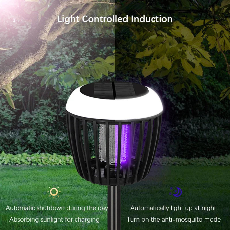 Solarya Insektenlampe | Solar & UV-Schutz | Automatisch & Nachhaltig | Für Garten & Camping
