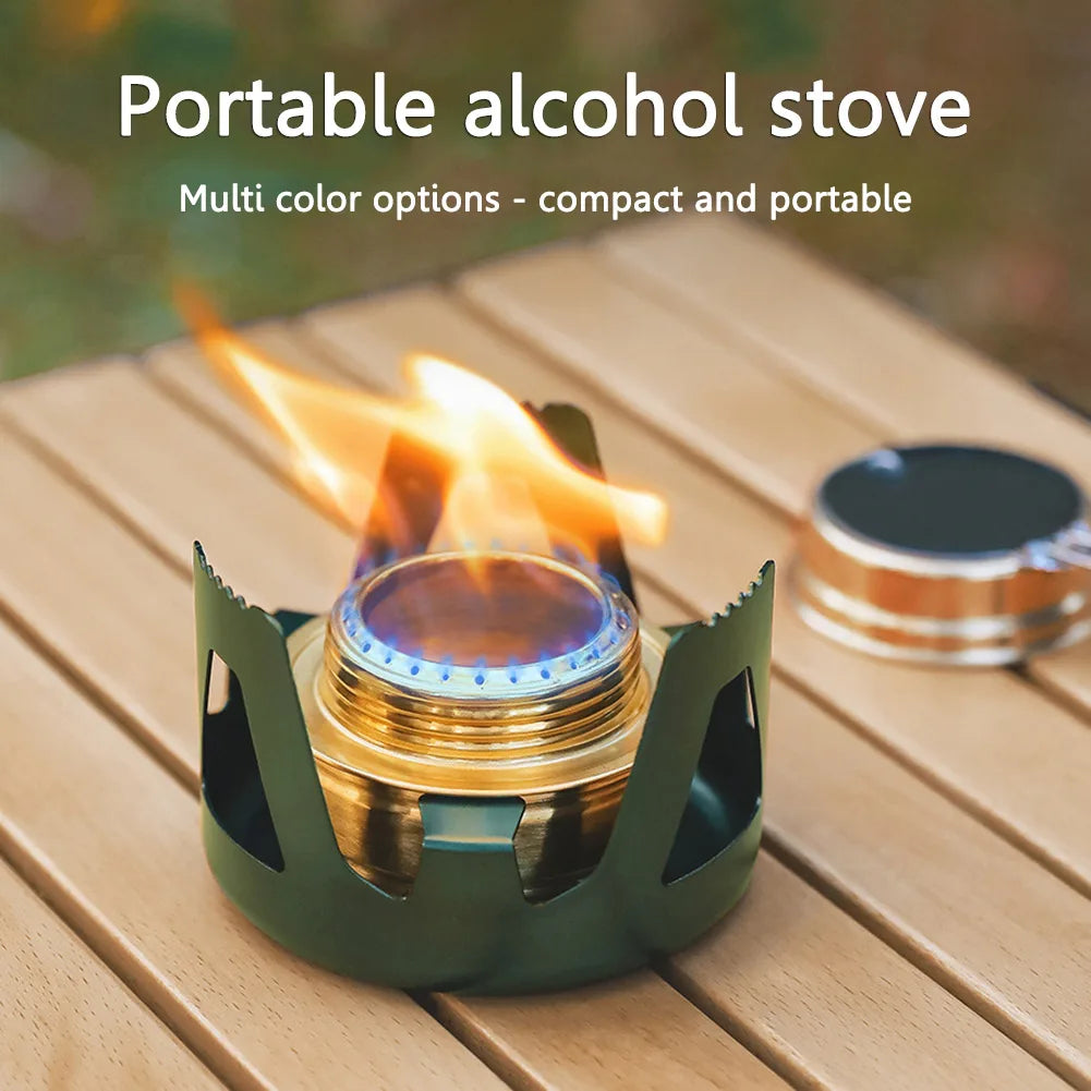 CampFlare Alkoholkocher | 360° Verbrennung | Ultraleicht & Kompakt