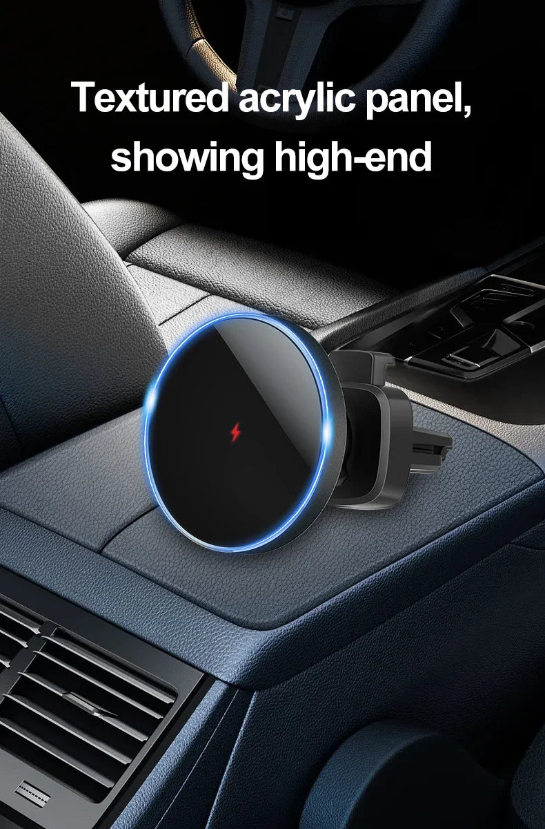 Voltigo Auto Ladehalterung | MagSafe Kompatibel | 15W Schnellladung | 360° Drehbar
