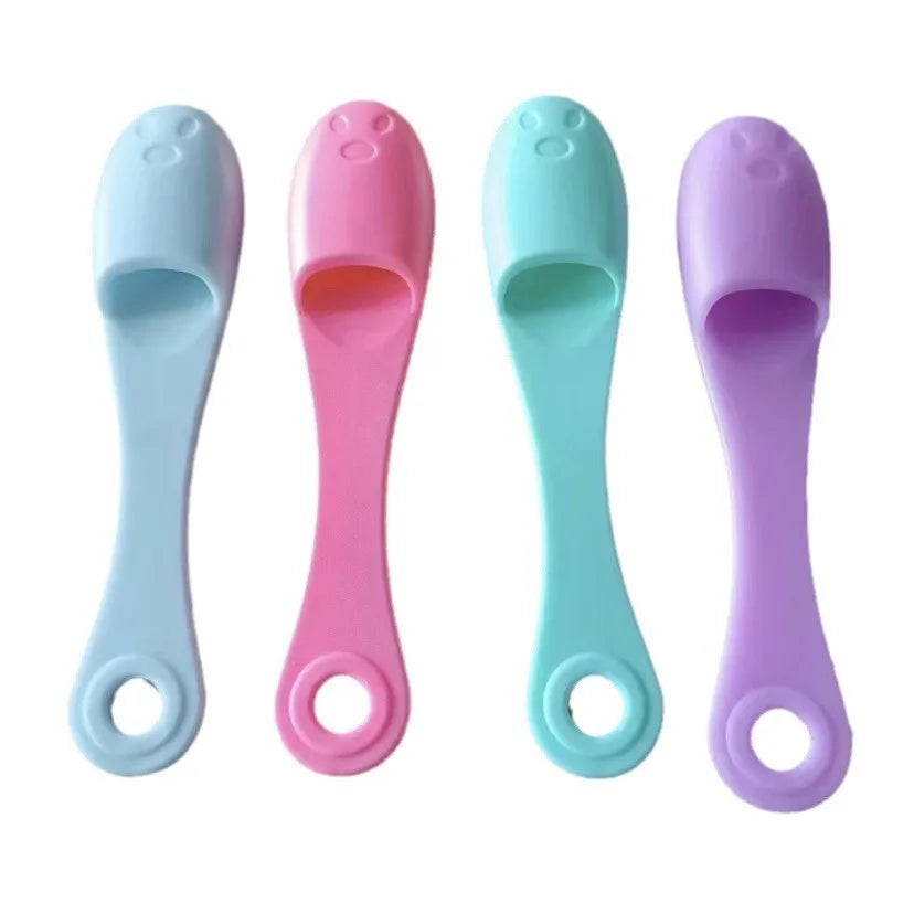 PetiFlex | Fingerbürste für Haustiere | Sanftes Silikon, 3-in-1 Funktion & universelle Passform | Zahnreinigung, Tränenpflege & Fellhygiene
