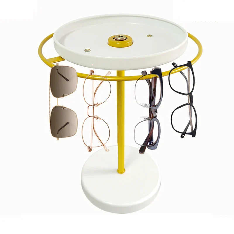 Vistara | Brillen- & Schmuck-Organizer | 360° Drehfunktion, robust & elegant | Schminktisch & Ankleidezimmer
