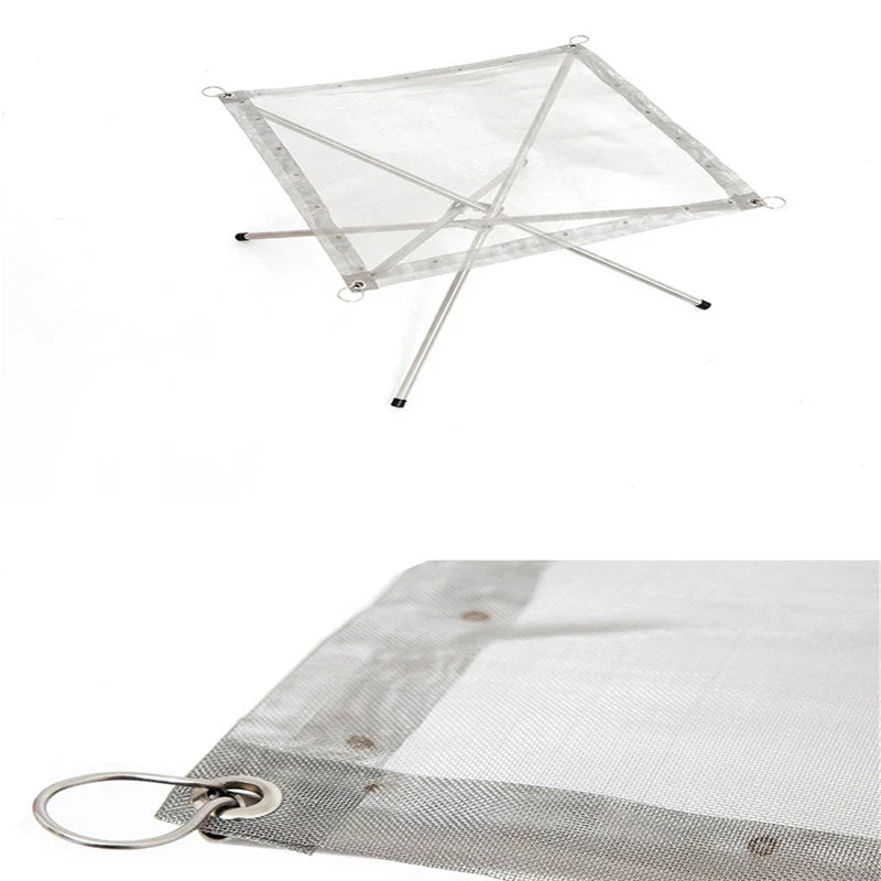 Pyroniq Outdoor Feuerstelle | Faltbar & Stabil | Edelstahl | Für Camping & Garten