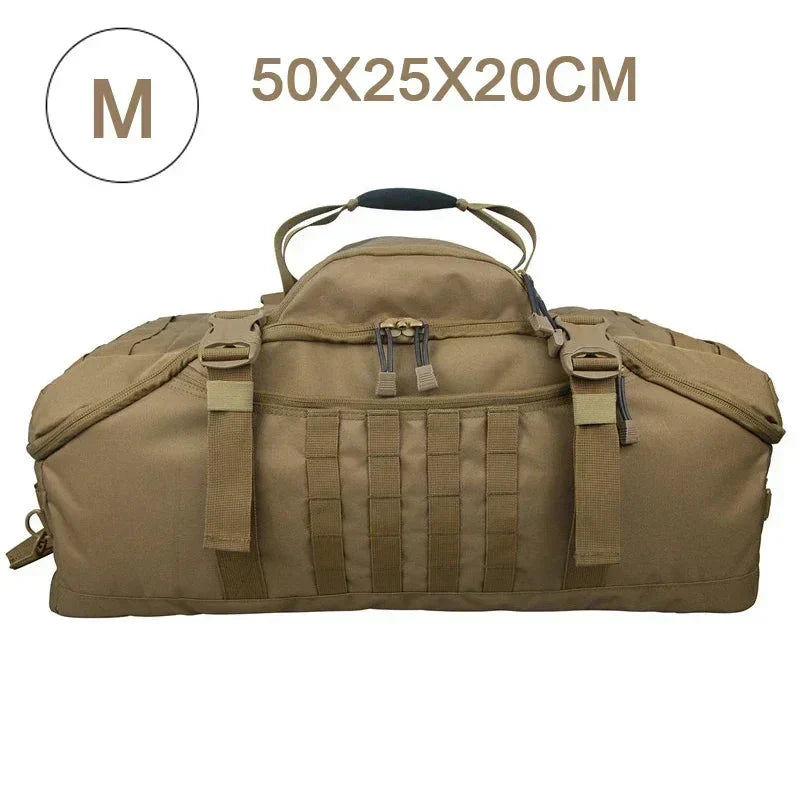 Roventrek | Outdoor Dufflebag 3-in-1 | Wasserdicht & Molle-kompatibel | 40–80L Volumen