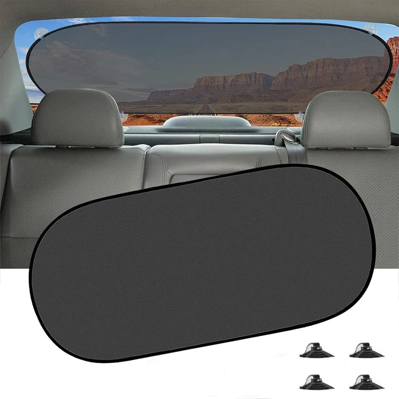 AutoShade UltraMesh Set | UV-Schutz & Hitzeblocker | Für Front- & Heckscheibe | Universell Passend