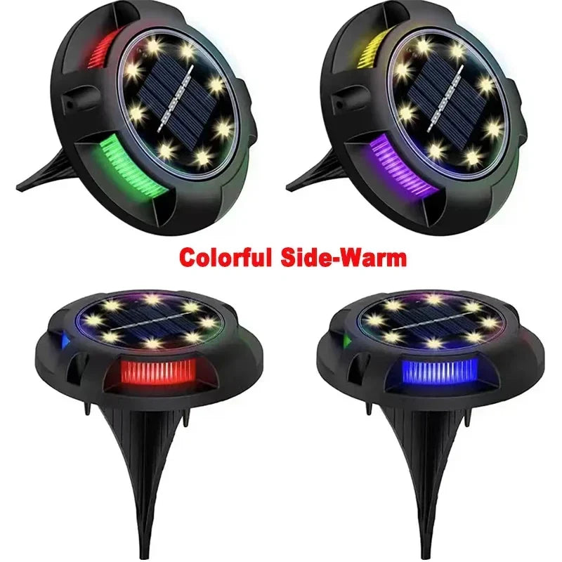 GlowPath SolarLight | 12 LEDs | Automatischer Lichtsensor | Wetterfest & Robust