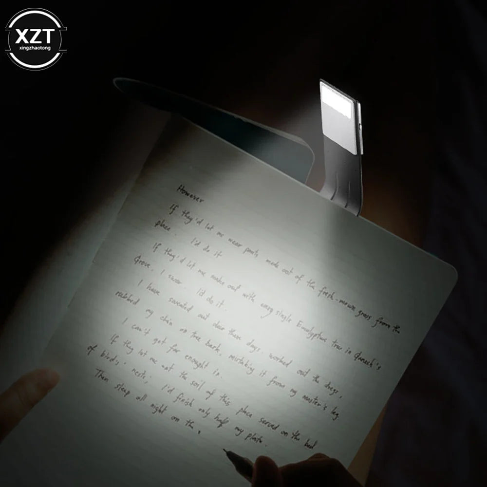 LightEase | LED Leselampe USB | Flexibel & Dimmbar | Für Bücher eReader Reisen