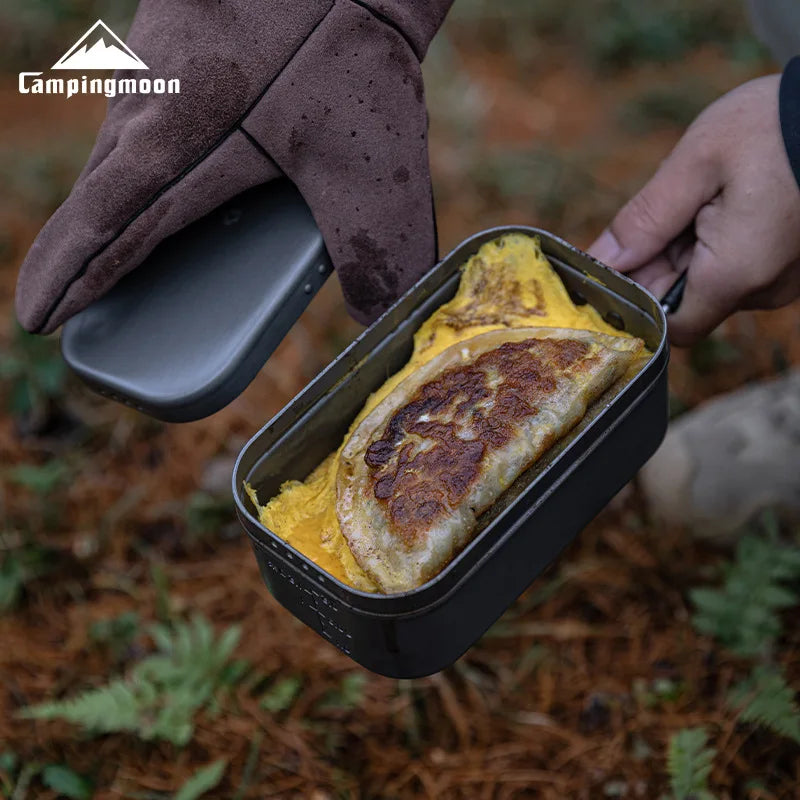 PureLunch Alu-Lunchbox mit Druckausgleichsventil | Robustes Design für unterwegs