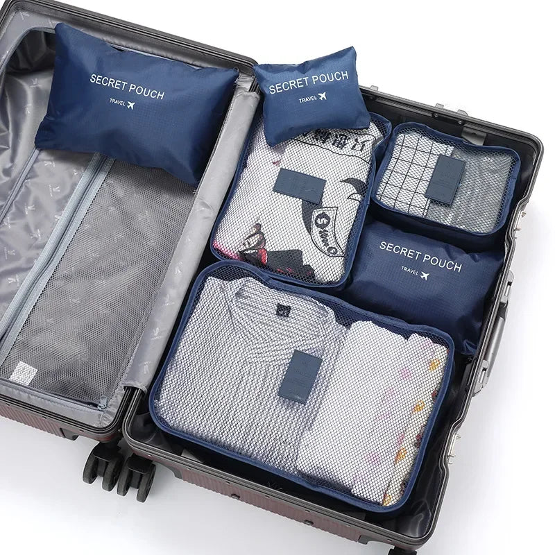 PackMate | Kofferorganizer Set | Wasserabweisend | 6-teilig