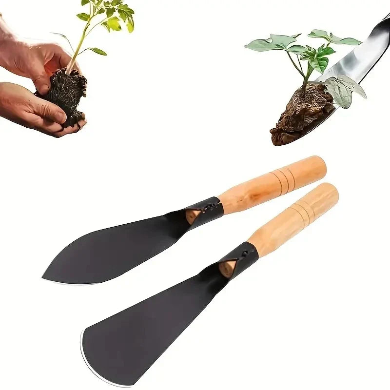 Gartenkellen-Set Florabrix | Ergonomische Griffe | Robustes Metall | 2 Größen