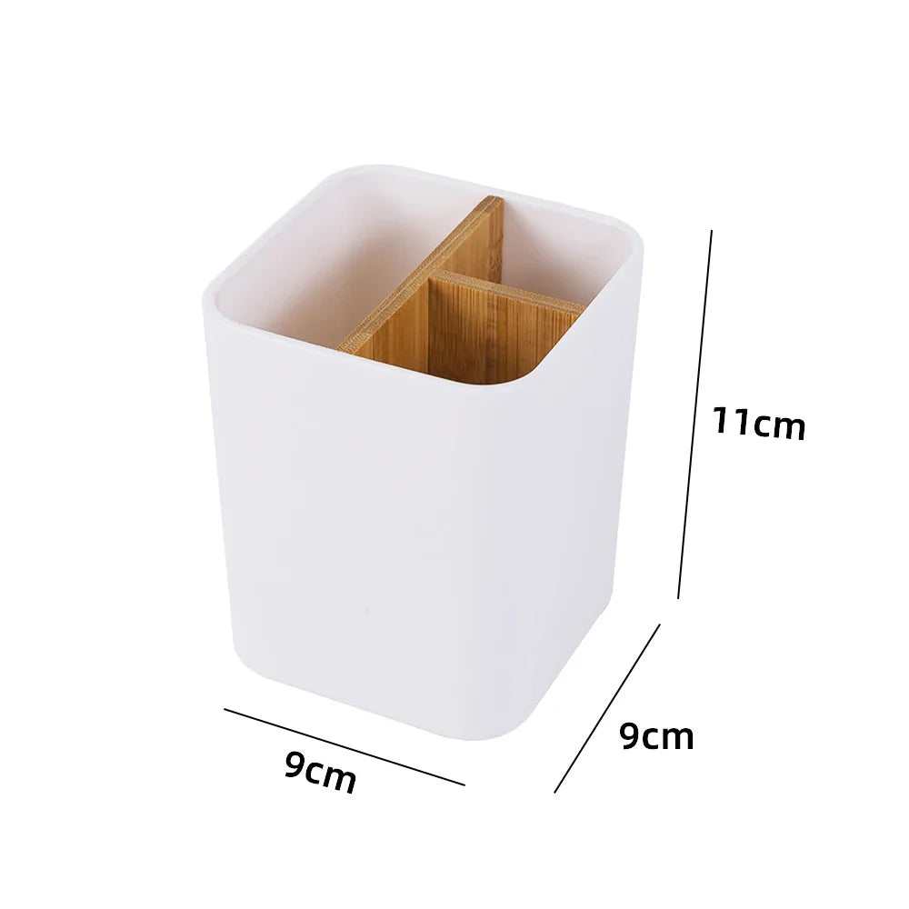 Natuvera BathDock | Bambus Organizer | Stilvoll & Vielseitig | Für Bad & Schminktisch