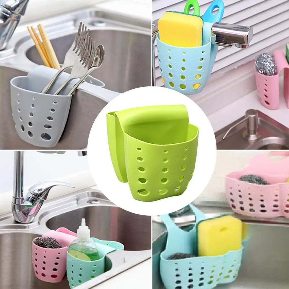 Sinkello Organizer Spüle | Flexibel & hygienisch | Für Doppelspülen | Silikon in Trendfarben