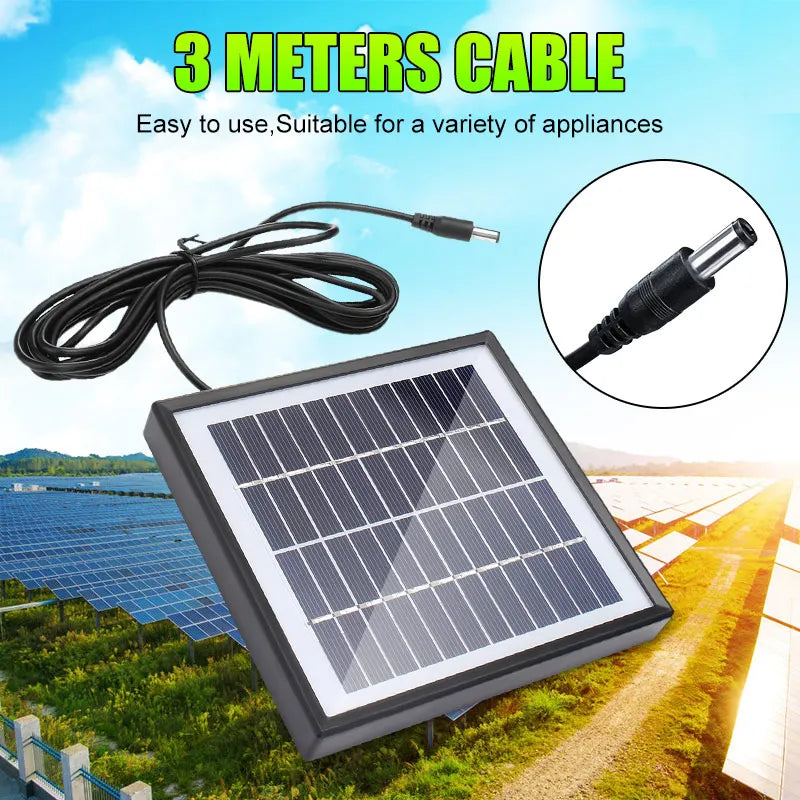 SunVolt 5W 12V Solar Ladepanel | Kompakt & Wasserdicht | Vielseitig Einsetzbar