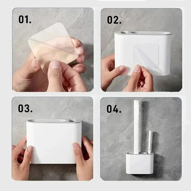 CleanPro | WC-Bürste | Flexibel, Antibakteriell & Ergonomisch | Modernes Design